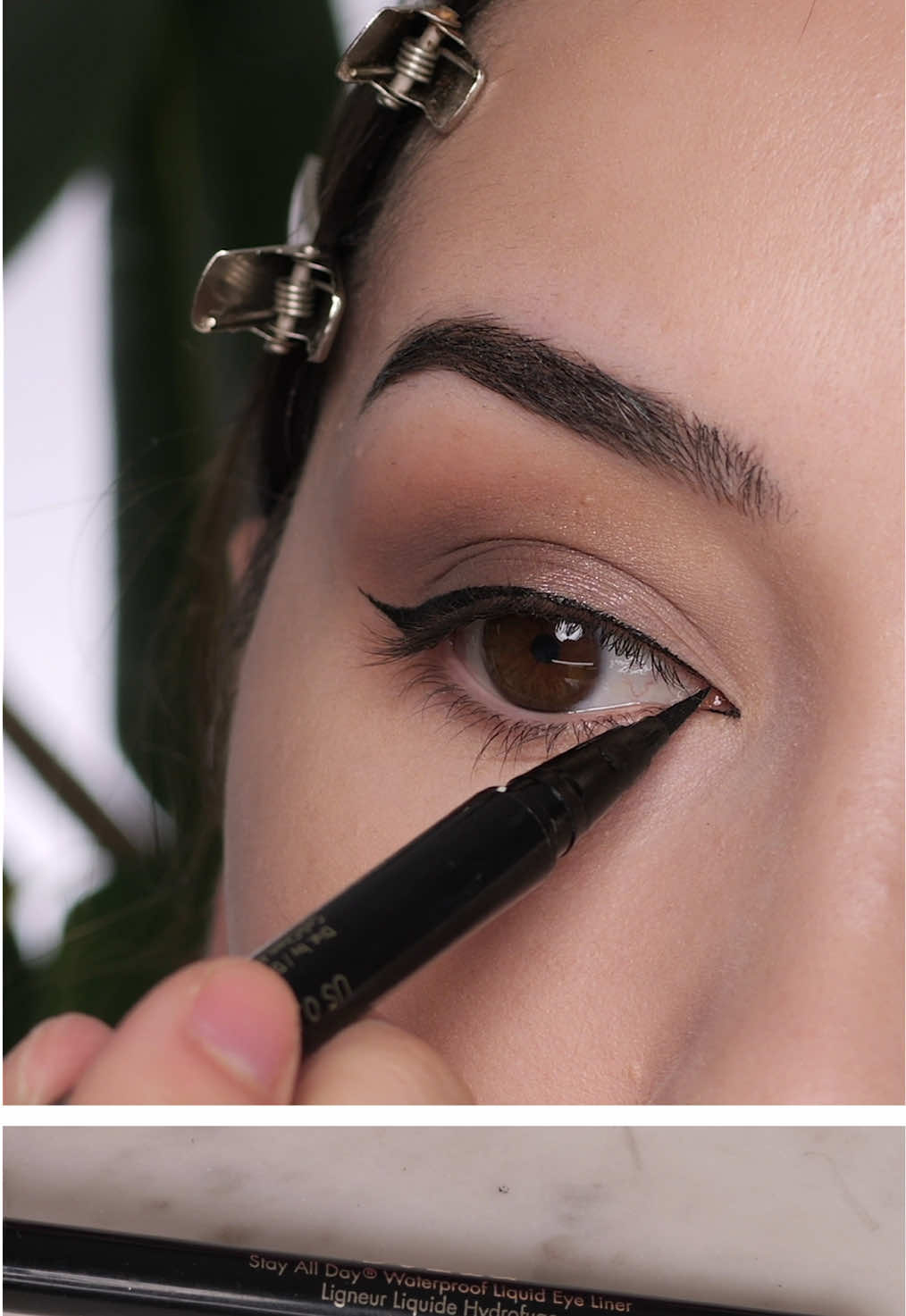 Simple everyday eyeshadow look for fall Natasha Denona Glam Palette Stila stay all day liner damsel dark brown and liquid liner Sigma e38, e40, and e54 brushes Laura Mercier espresso liner Too Faced Better than sex waterproof mascara Zanlufly lash clusters *palette and lashes a purchase other products received in pr #eyeshadow #eyemakeup #fallmakeup