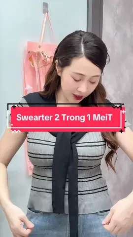 Swearter 2 Trong 1 MeiT #xuhuong #cohuyentaphoa 