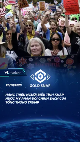 Hàng triệu người biểu tình khắp nước Mỹ phản đối chính sách của Tổng thống Trump #tintuchomnay #goldsnap #gold 