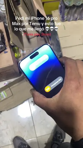 Nunca mas vuelvo a pedir celulares en#Temu #fyp #humor #iphone #umboxing 💀