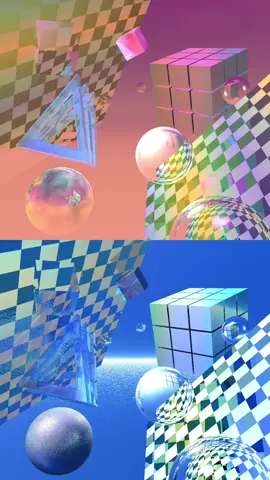 “Flots/Jets (full 3D)” Created by me in Bryce3D. This is the full version of all 4 posts combined into one so you can see the entire piece, along with the recolor. Would these make good high res rerenders for wallpaper engine?  Bryce3D is a specialized 3D application for generating photorealistic natural environments. Its signature photorealism was achieved through its proprietary raytracing rendering engine. Raytracing allowed the program to accurately calculate complex optical effects that define natural environments. This included precise refraction as light passed through water surfaces, realistic reflections on metallic or wet ground materials, and the accurate casting of soft shadows, all of which contributed to the detailed and highly believable final images. #bryce3d #retro #cgi #nostalgic #3danimation 