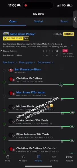 Show me last time you cried without saying it 😂😂😂🥺 #fanduel #sportsbetting #fyp #foryoupage 