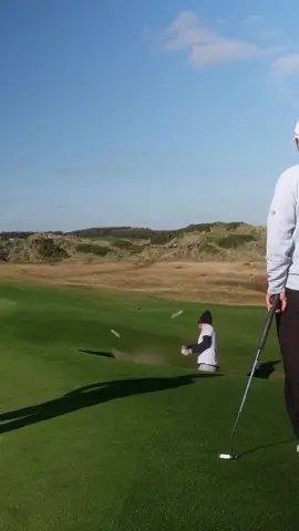 An all time unlucky bounce 😂😂 #golf #golftok #golftiktok #fyp (Via IG/callumbruce)
