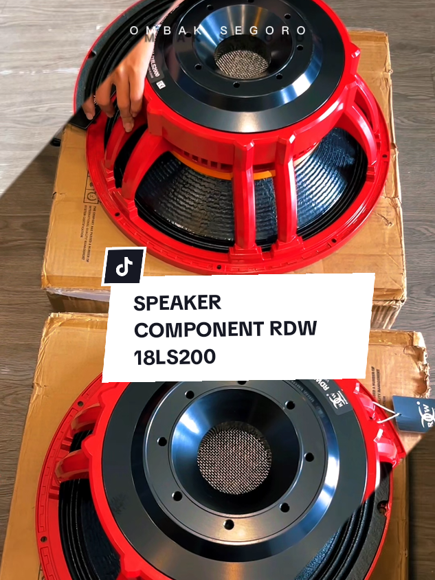 Sold Out • SPEAKER COMPONENT RDW 18LS2000 #soundsystemindonesia #soundhoreg #soundsystem #fyp #4upage 