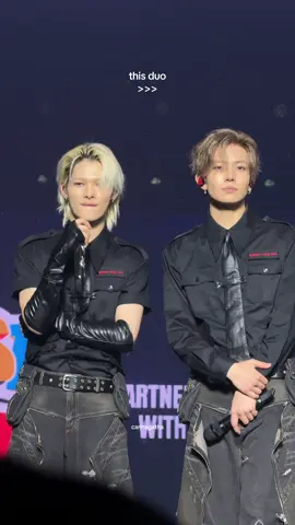 the finest and hottest  oldest & youngest duo 😫✋🏼 #heeki #heeseung #nishimurariki #enhypen 
