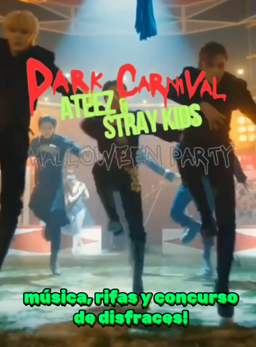 STAY ATINY CDMX!💀👻🖤♥️ te esperamos este 8 de noviembre en un halloween con stray kids & Ateez! no te lo puedes perder! 💀🖤♥️👻 4pm Salon Cohiba dr. Velazco 162 costo: $200 pesos  kit de bienvenida,boleto rifa, shot de Cortesia.  más información por Instagram:  👉🏻🖤darkcraftmx #halloweencdmx #ateez #straykids #stay #atiny 