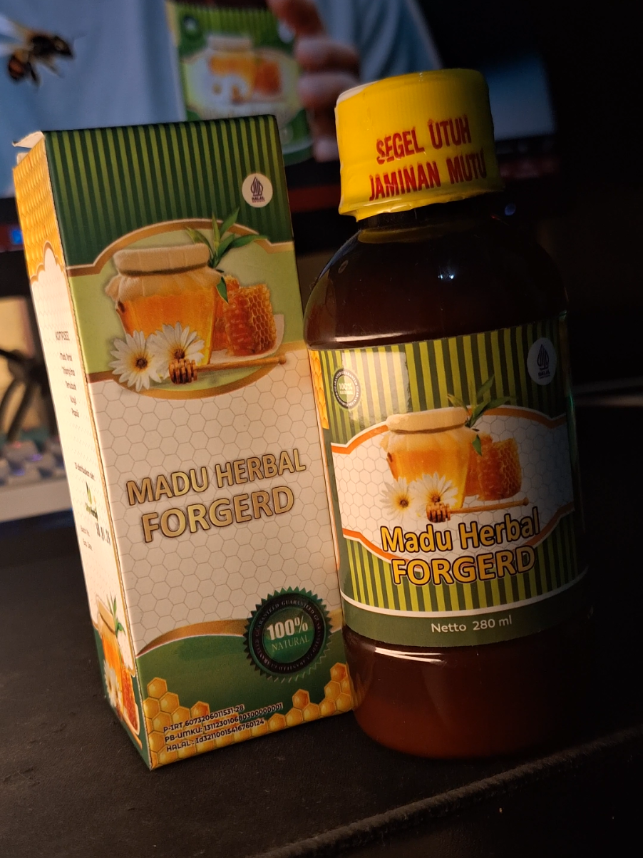 Lindungi pencernaan secara alami dengan Madu Herbal Forgerd! #madu #asamlambung #maag #gerd #fyp 