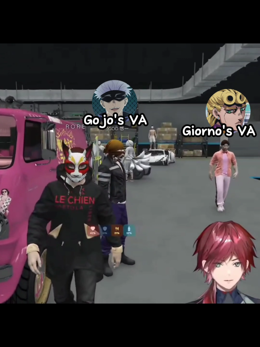 a certain Italian gangster joining Madtown #giorno#小野賢章#ローレン・イロアス#madtown#gta 