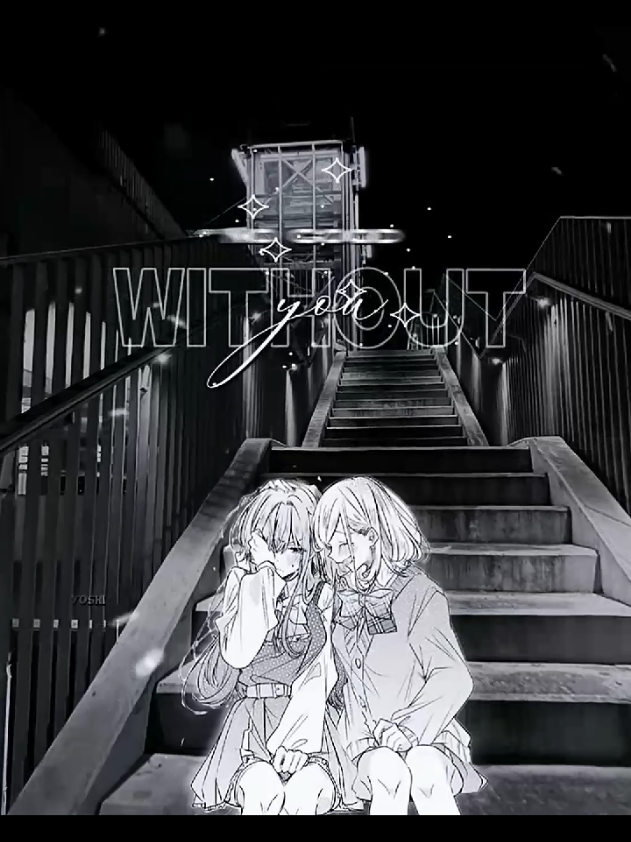 don't forget about me. #whisperingyoualovesong #yoshi_megl🌷 #yuri #fyp #girllove 