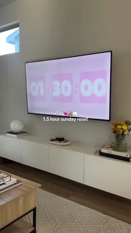 it’s a late one but happy sunday reset 💖☁️✨ got everything cleaned in 1.5 hours today 😙 #sundayreset #resetroutine #cleanwithmemotivation #cleanwithme #cleaning 