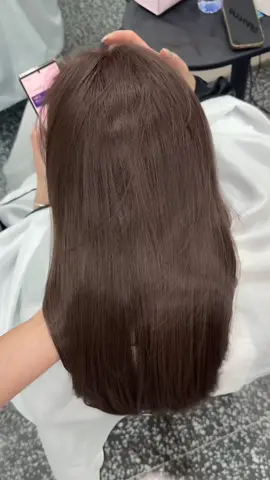 ✨ NÂU TÂY ÁNH KHÓI – TÔNG MÀU CỰC TÂY, CỰC CUỐN! ✨ Màu tóc “chân ái” cho nàng muốn sang mà không gắt – nổi bật mà vẫn tinh tế 🩶 #maunhuomdep #tocdepbinhduong 