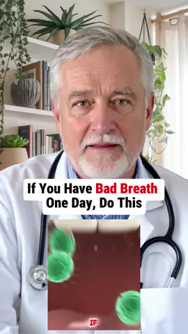 If you have bad breath one day, do this — I guarantee it works! #health #healthyliving #healthy #badbreath #fyp 