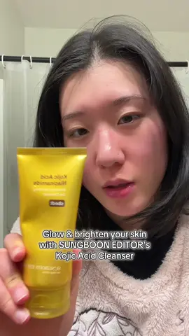 Product: @SUNGBOON EDITOR - Kojic Acid Cleanser Available @YesStyle discount code ‘JYOUNG01’ for you to use when checking out 💛 #darkspots #kojicacid #niacinamide #kojicacidcleansergel #kojicaciddarkspotremover  