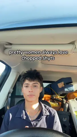 mind all the bs in the back of my car but naw fr what is up with yall girls liking medium ugly dudes! #chopped #fineshyt #fyp 