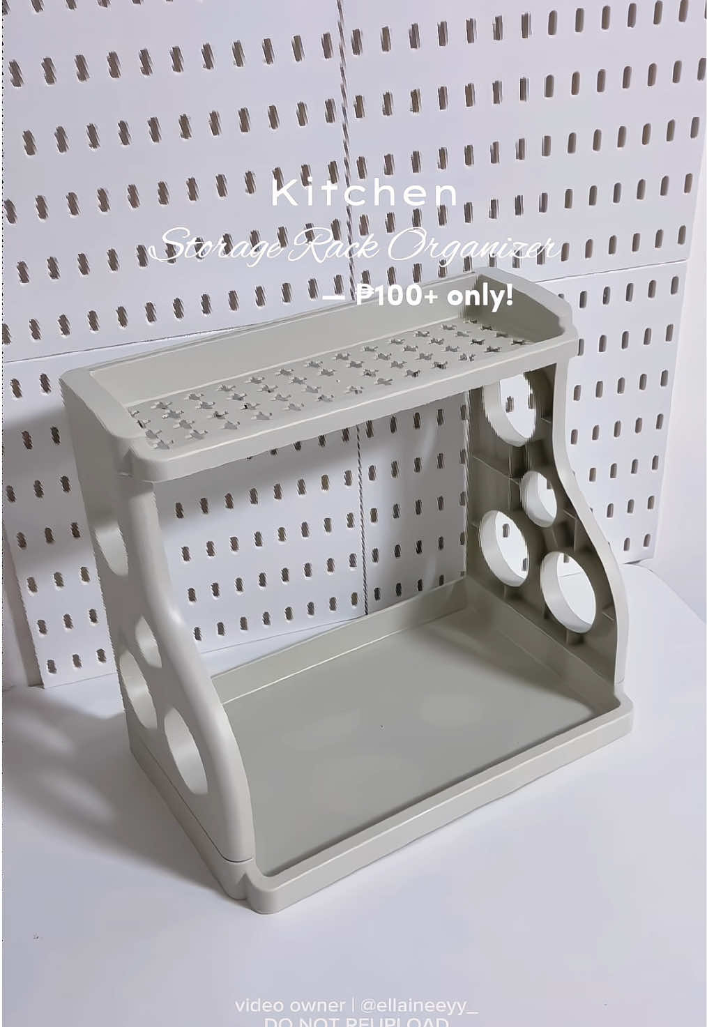 space-saver at aesthetic? ito na ‘yon! 😍 #kitchenrack #organizer #kitchenware #condimentsrack #kitchenorganizer 