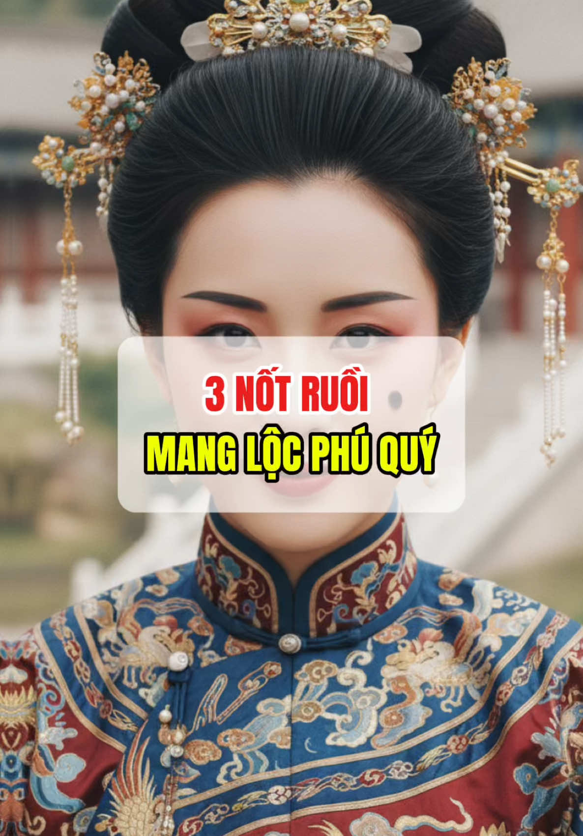 3 nốt ruồi mang lộc phú quý cho bạn! #phongthuy #phongthuytamlinh #phongthuyconhan #tuvi #kinhdich 
