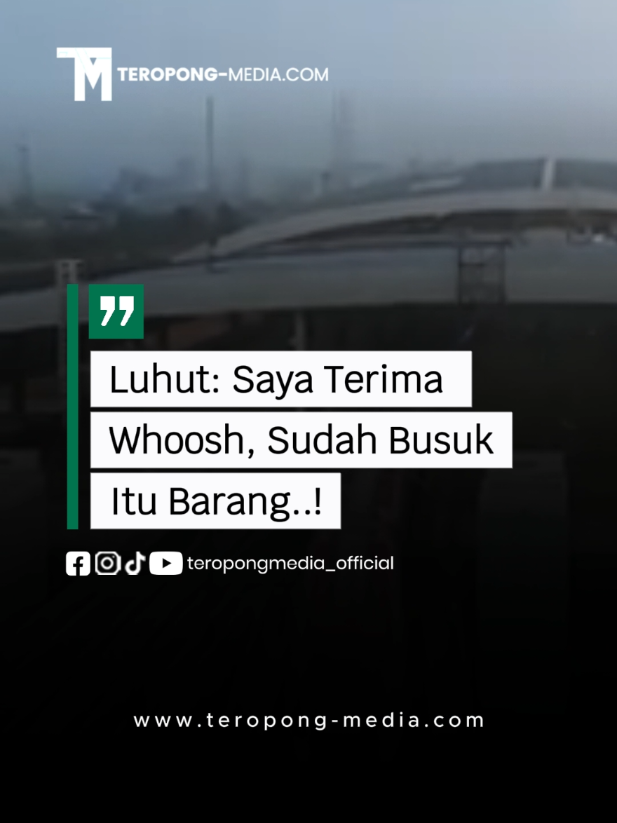 Ketua Dewan Ekonomi Nasional, Luhut Pandjaitan, mengungkap berbagai permasalahan yang sempat melanda pembangunan proyek Kereta Cepat Jakarta–Bandung atau Whoosh. Ia mengakui proyek strategis itu sempat bermasalah, terutama soal pembengkakan biaya dan manajemen konstruksi yang tidak tertata. 𝗧𝗲𝗿𝗼𝗽𝗼𝗻𝗴-𝗠𝗲𝗱𝗶𝗮, 𝗠𝗲𝗹𝗶𝗵𝗮𝘁 𝗜𝗻𝗳𝗼𝗿𝗺𝗮𝘀𝗶 𝗹𝗲𝗯𝗶𝗵 𝗷𝗲𝗹𝗮𝘀 #fyp #viral #politik #jokowi #beritapolitik 