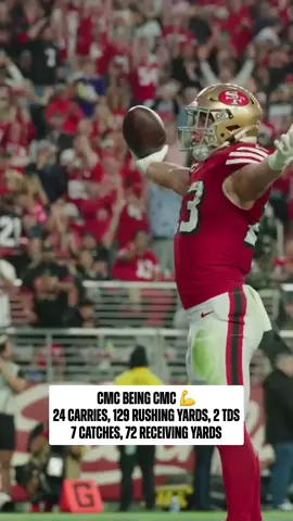 #christianmccaffrey went off on SNF 😤 #nfl #sanfrancisco49ers @San Francisco 49ers 