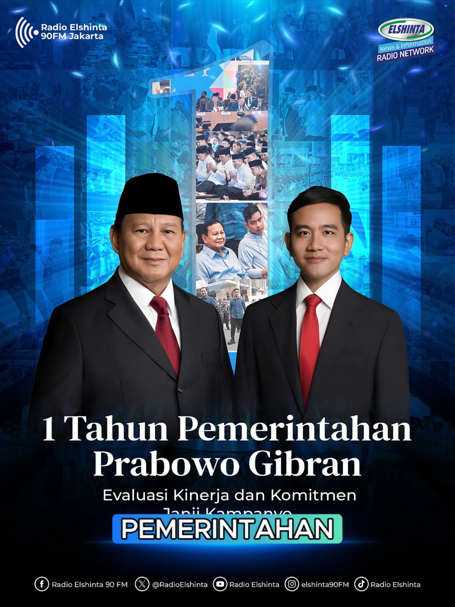 Satu tahun sudah pemerintahan Prabowo–Gibran berjalan. Beragam pandangan muncul dari masyarakat. Kalau menurut Anda, seperti apa kinerjanya? #ElshintaNews #Berita #Prabowo #Gibran