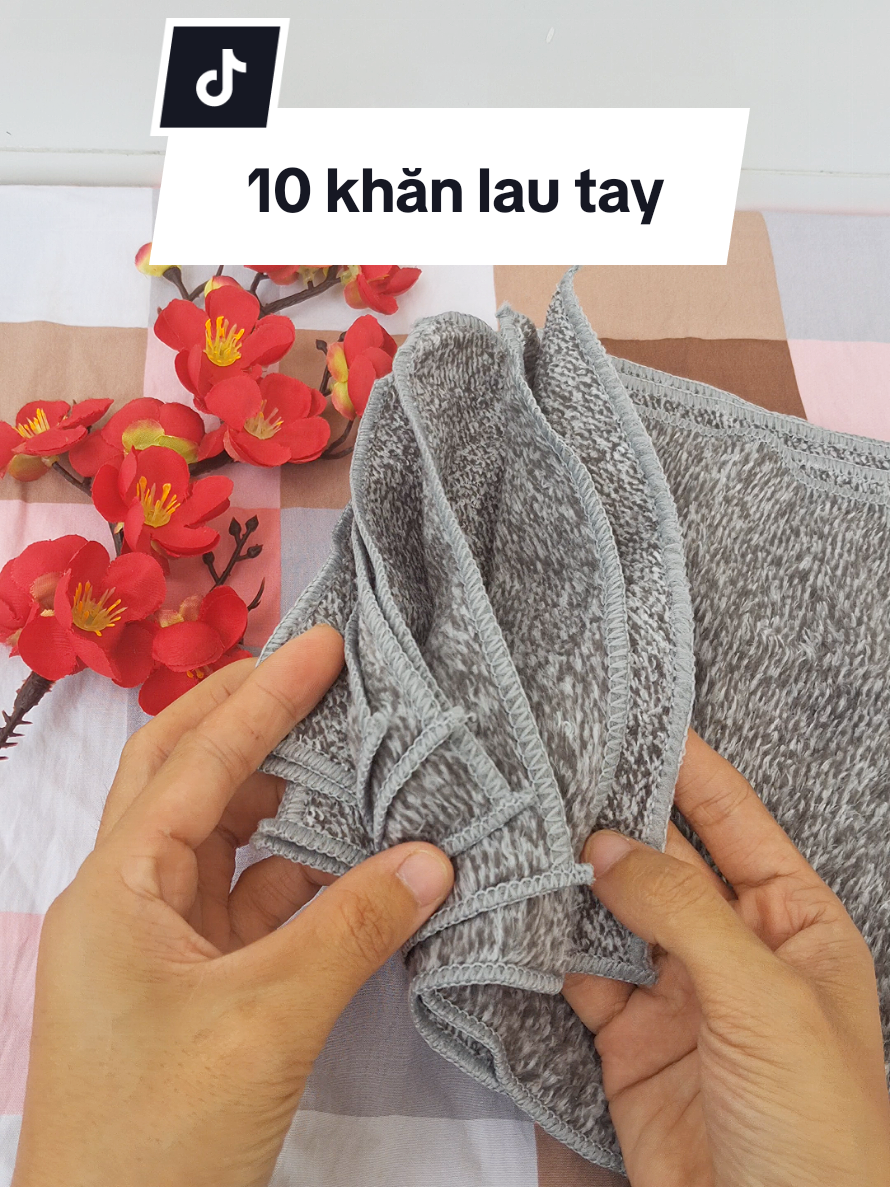 10 khăn lau bếp màu xám – tiện lợi, dùng thoải mái 🧺 #HạnhPhạm #viral #xuhuong #khanlaubep @Hạnh Phạm 