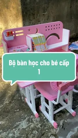 Bộ bàn học cho bé cấp 1#bobongnep #bobanhocchobecap1 #banhocchobetieuhoc #giadungtienich 