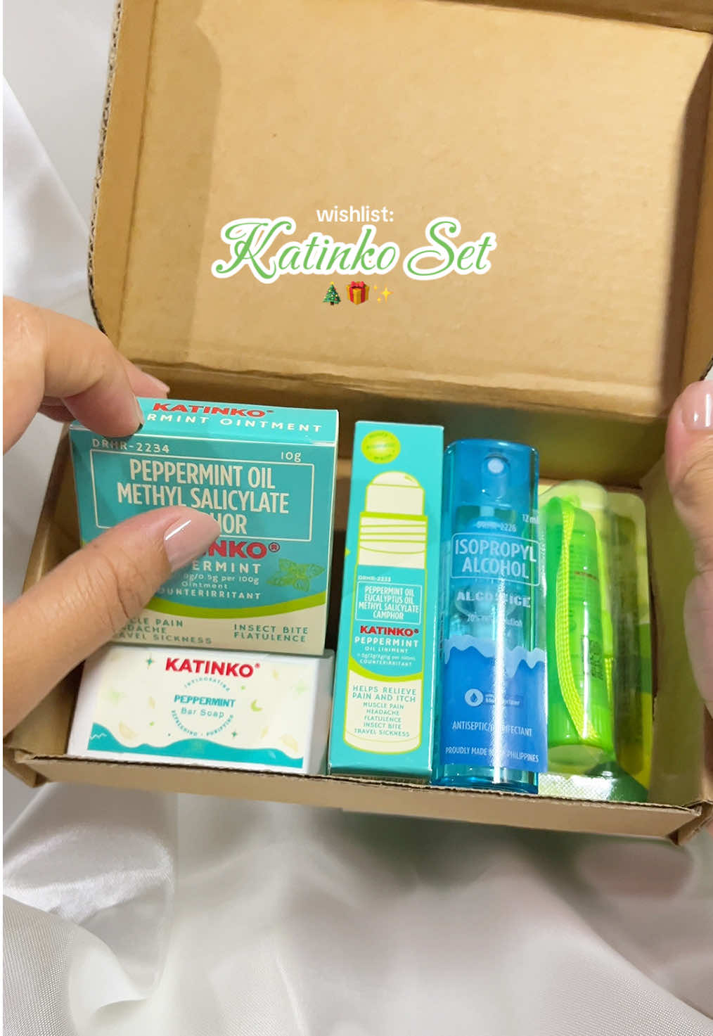perfect gift this Christmas 🎄💚✨ #katinkogiftset #katinko #giftideas 