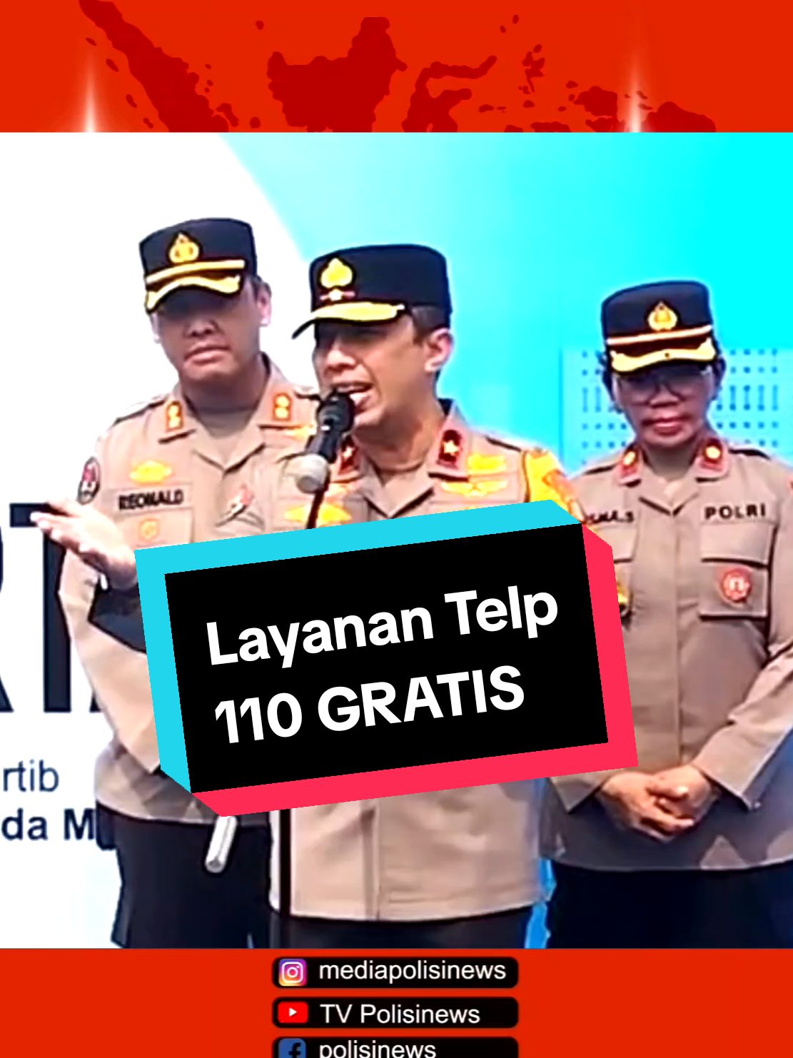 Brigjen pol Ade Ary Himbau Masyarakat Gunakan Layanan Telp 110 Untuk Bantuan Kepolisian #polripresisi #110 #callcentre #polripresisi #poldametrojaya @Risma Silalahi390 @DIVISI HUMAS POLRI OFFICIAL @sdmpolritoday @adearymillcop @Kriminal Today @CNN Indonesia @BIROPSIKOLOGI_SSDM @Polda Metro Jaya @Akademi Kepolisian 