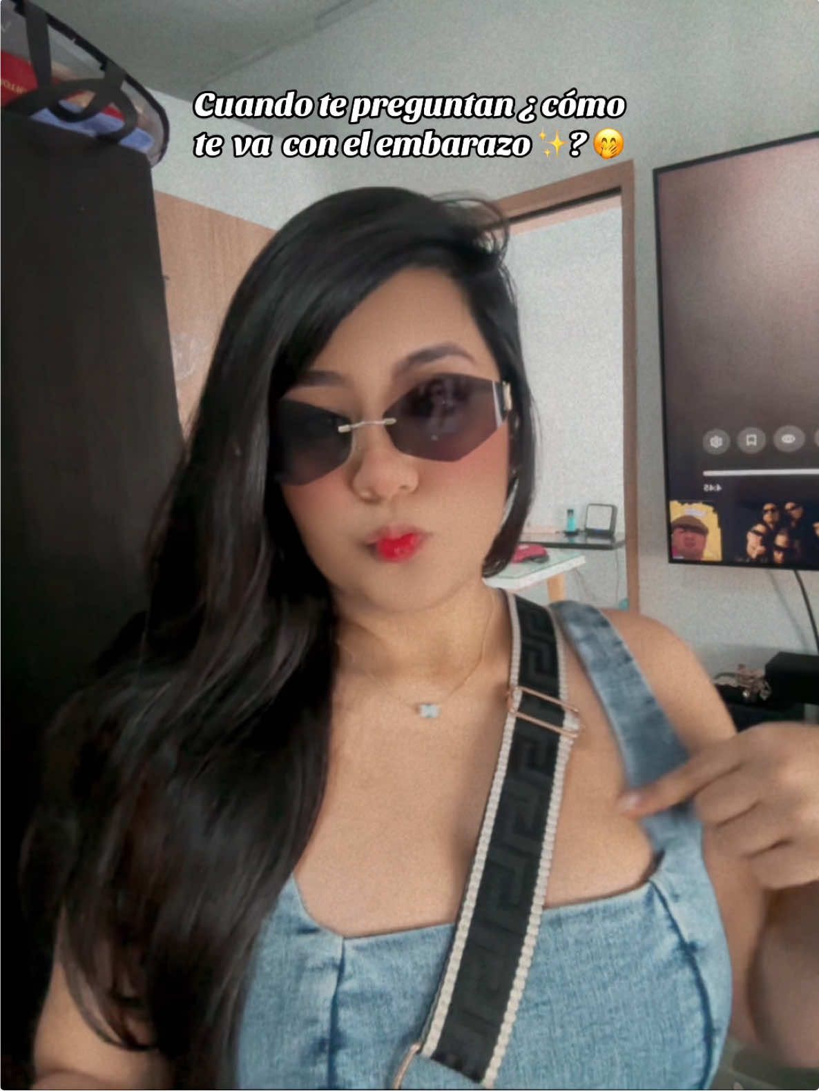 Agradecida con Dios🙏🙌🏼#pregnant   #pregnancy 🫶🏼✨ se porta bien el🤰🏻😊🥰