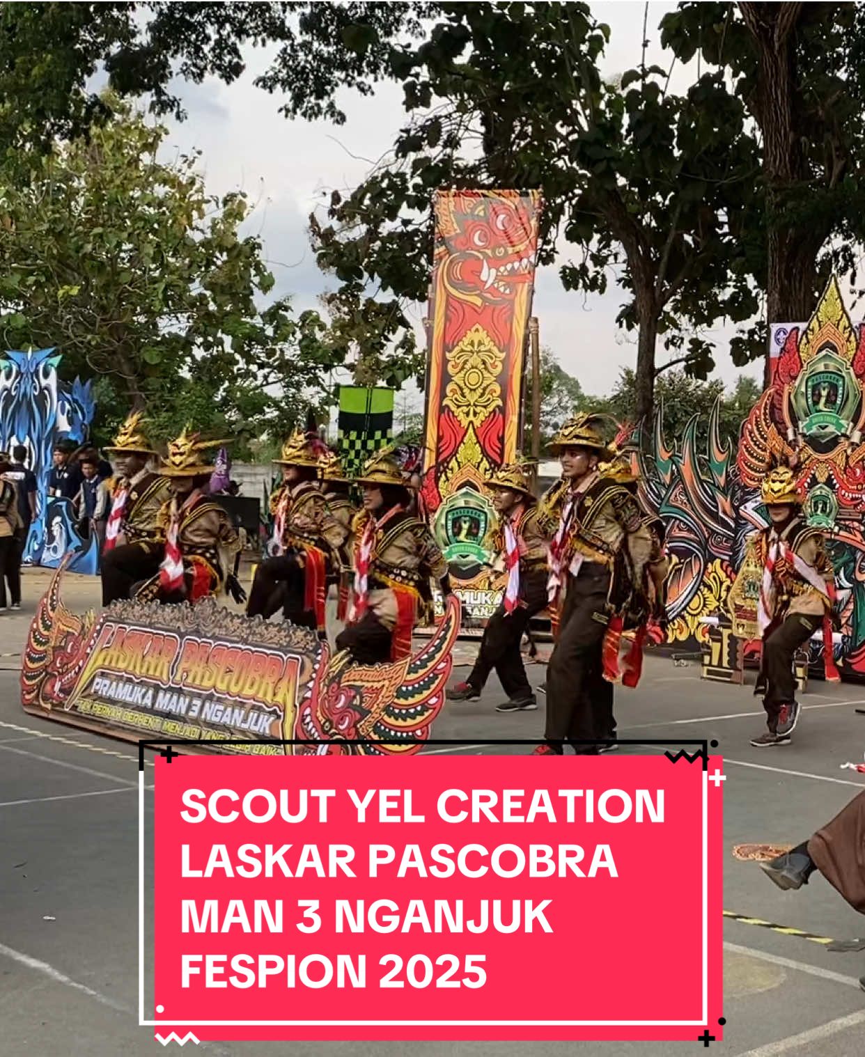 KREASI YEL-YEL TERBARU LASKAR PASCOBRA PRAMUKA MAN 3 NGANJUK DI AJANG FESTIVAL PIONERING (FESPION) IV REGIONAL JAWA TIMUR TAHUN 2025 @pramuka_man3nganjuk  @Pramuka UIN SATU Tulungagung  #fyp #fypage #fespion #laskarpascobraman3nganjuk #yelyel 