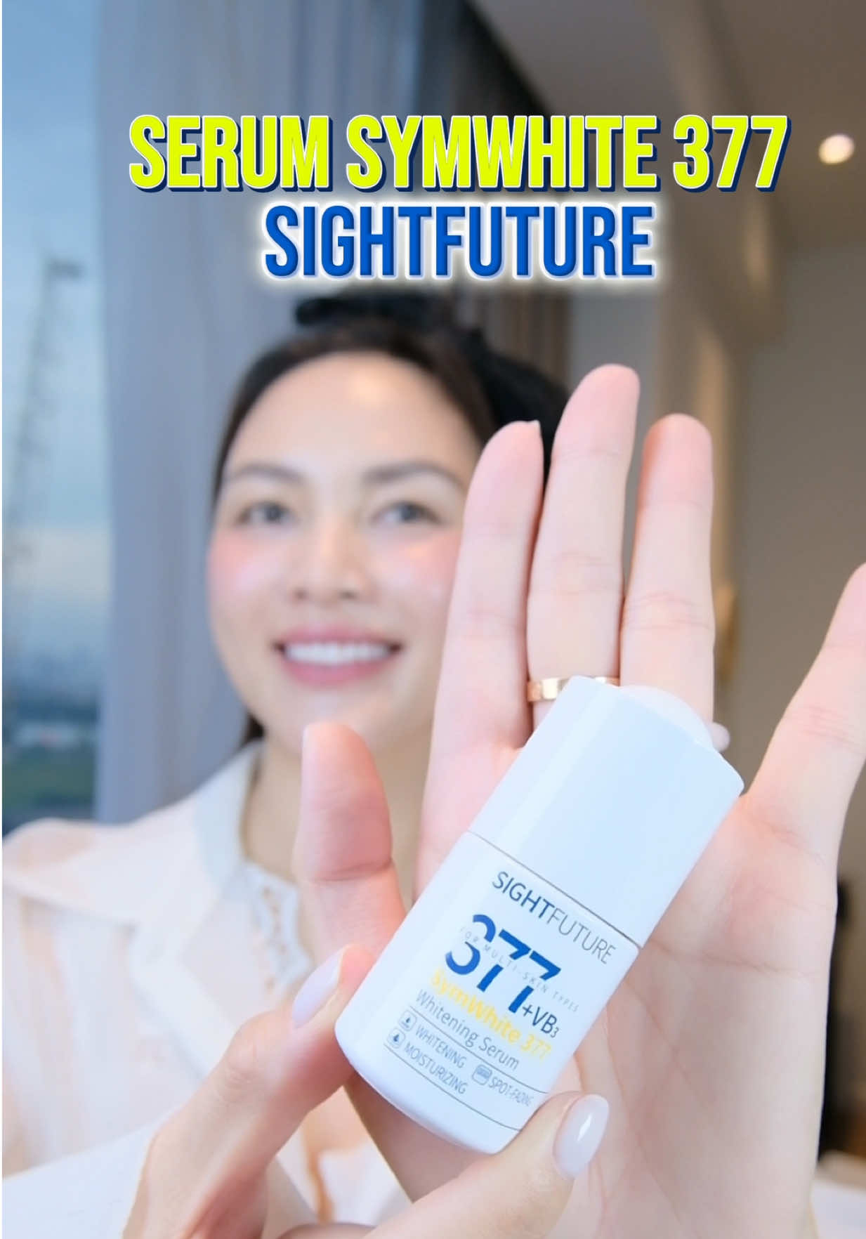 Da xỉn màu, ngăm đen, da thâm sau mụn, sạm nám thì các ce thử ngay e serum Symwhite 377 này nhé. Vết thâm thì mờ nhanh còn da nám sạm mình kiên trì sẽ thấy đỡ hơn á #Sightfuture #Signtfuture377 #Serum377 #Serumtrangda377 #28ngaytrangda 