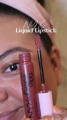 The best liquid lipstick is from @NYX Professional Makeup 🙌🏽💞 #nyxcosmetics #makeupfavorites #liquidlipstick 