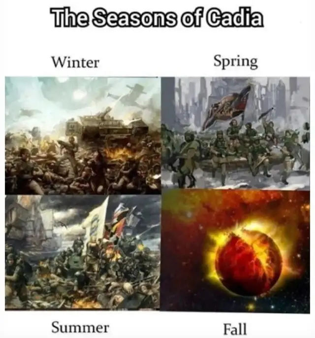Still the planet broke before the guard did 🫡   #w40k #warhammer40k #warhammercommunity #warhammermemes #fallofcadia 