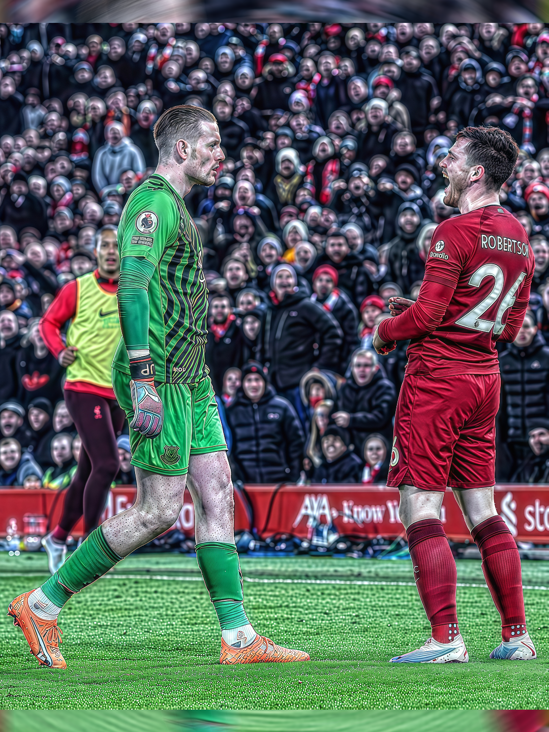 Apa yang dikatakan Robertson ke Pickford ampe ketawa😹🤔? #creatorfootball #alightmotion #editz #creatoralways #sbcaper #margactm
