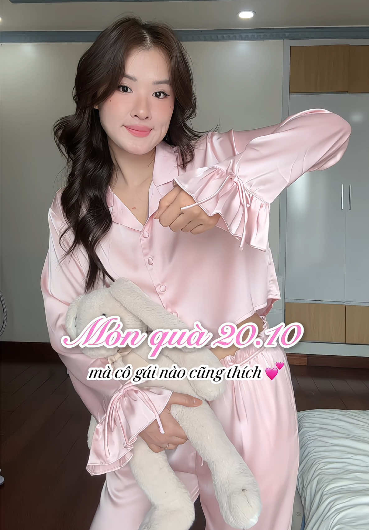 Quà 20.10 mà bà con gái nào cũng thích 🫢💕✨ #quatang #20thang10 #dongu #pijama #domacnha  
