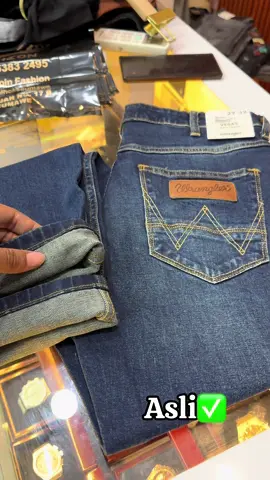 Celana wrangler asli#aceh #styleapin #f 