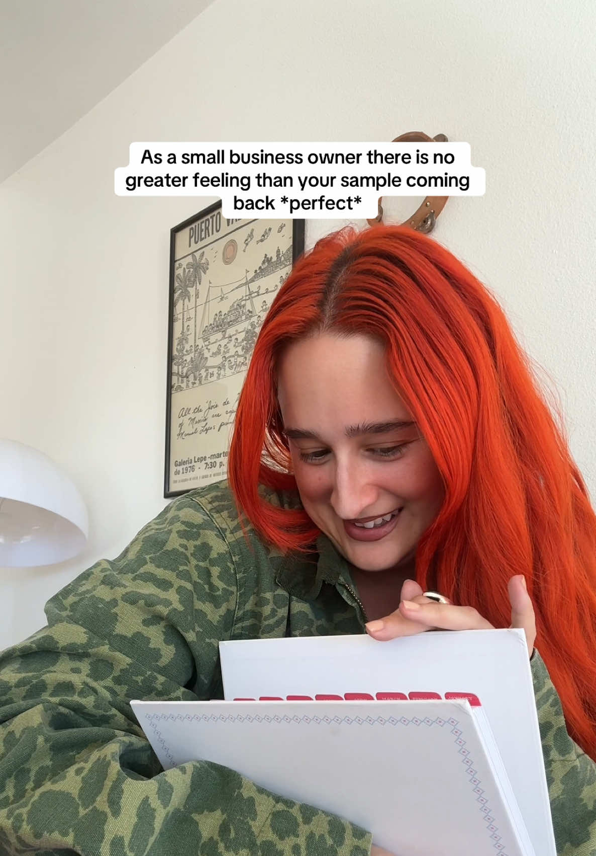 It’s like a reward 🥰 🏆 No but seriously, it’s my favorite feeling in the world. #latina #SmallBusiness #firstgen 