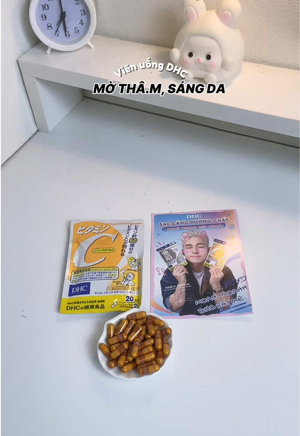 Viên uống DHC giúp ⤵️ tình trạng da t.hâm sạm nè #dhcvietnam #sangda #motham #dadep #vienuong 