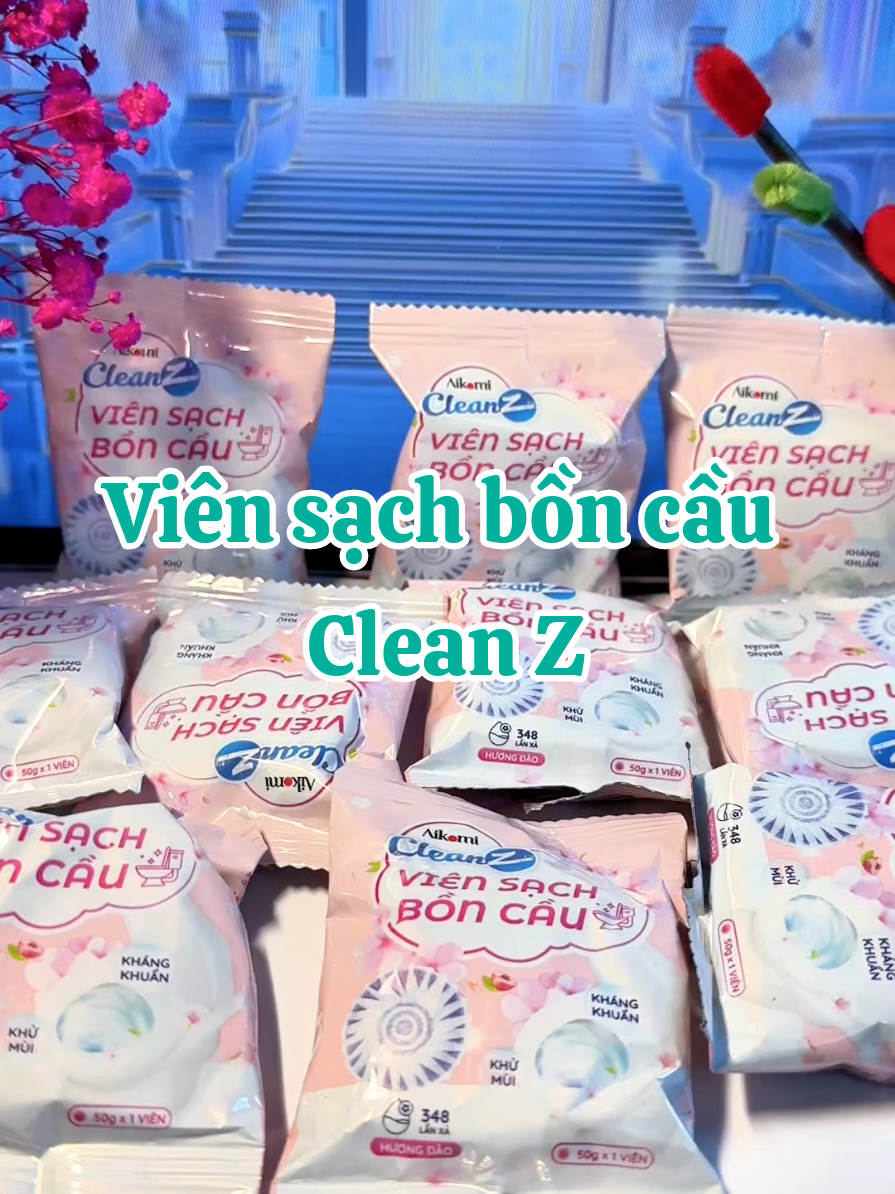 Viên sạch bồn cầu Clean Z #viensachboncau #viensachboncaucleanz #vientaysachboncau #videohanggiadung #tienichnhashin 