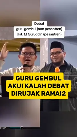 jadi inget dulu debat ini 😬 #ayomondok #jagapesantren #gurugembul #ustadzmnuruddin