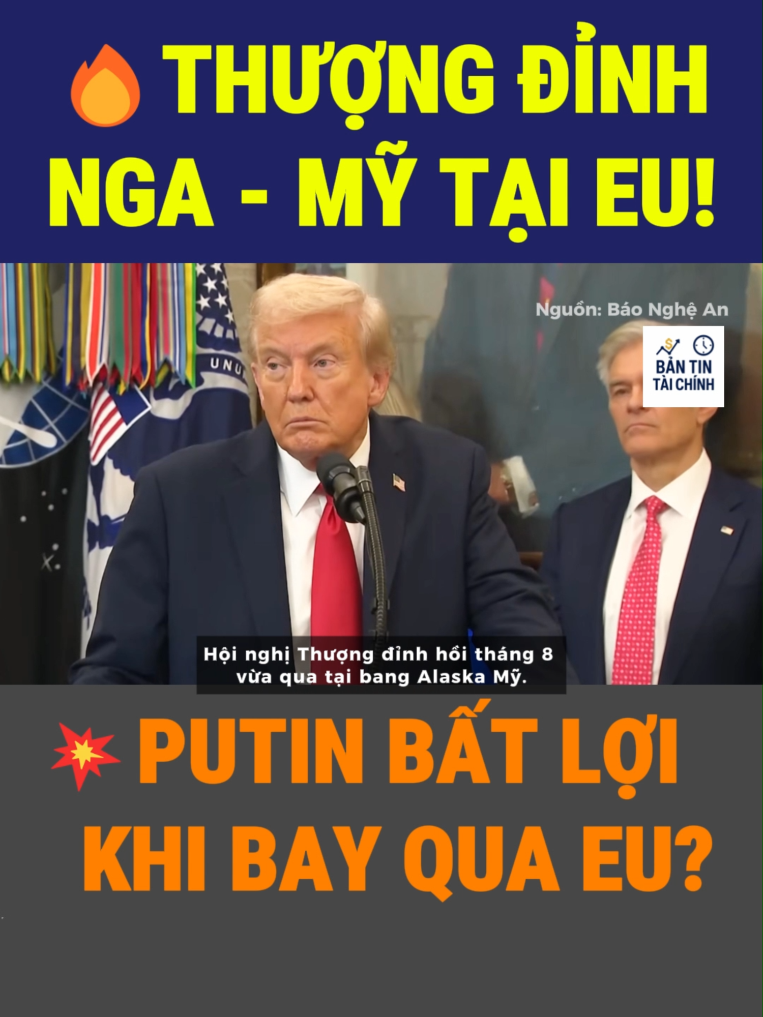 🔥 Trump và Putin sắp gặp nhau tại Châu Âu – bước ngoặt cho chiến sự Ukraina? 🇭🇺 Thủ đô Budapest đang gấp rút chuẩn bị cho hội nghị thượng đỉnh Nga – Mỹ dự kiến diễn ra trong 2 tuần tới. 🤝 Đây có thể là cuộc gặp lịch sử, đánh dấu vai trò trung gian ngày càng rõ của Hungary trong vấn đề Ukraina. Anh chị nghĩ sao? Liệu cuộc gặp này có thể thay đổi cục diện? 💬 #My #bantintaichinh #tintucmoi #thitruongthegioi #trump #putin #budapest #tintaichinh #kinhtequocte #Nga