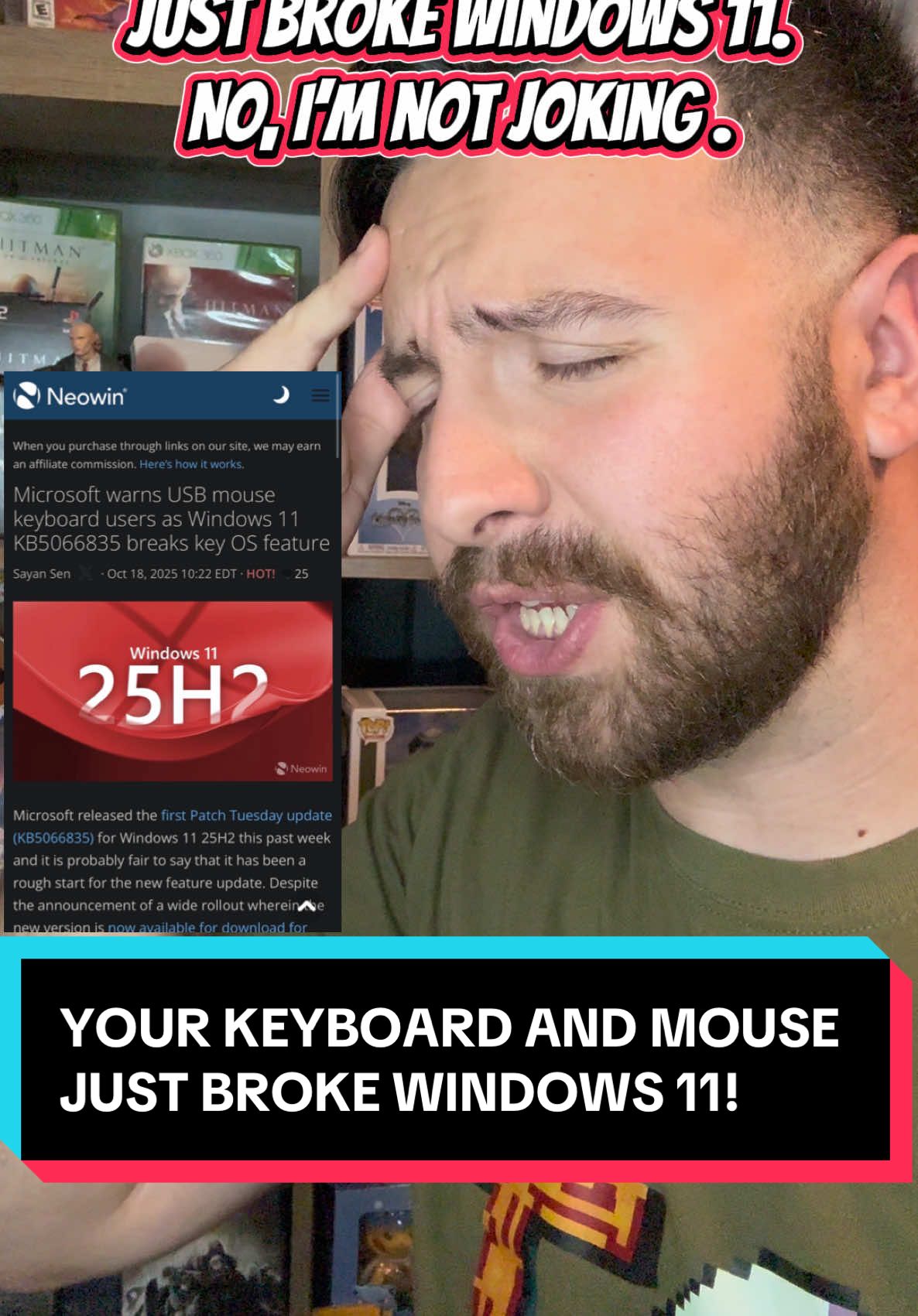 YOUR KEYBOARD AND MOUSE JUST BROKE WINDOWS! #windows11 #pctips #technews #techtok #pcgaming 