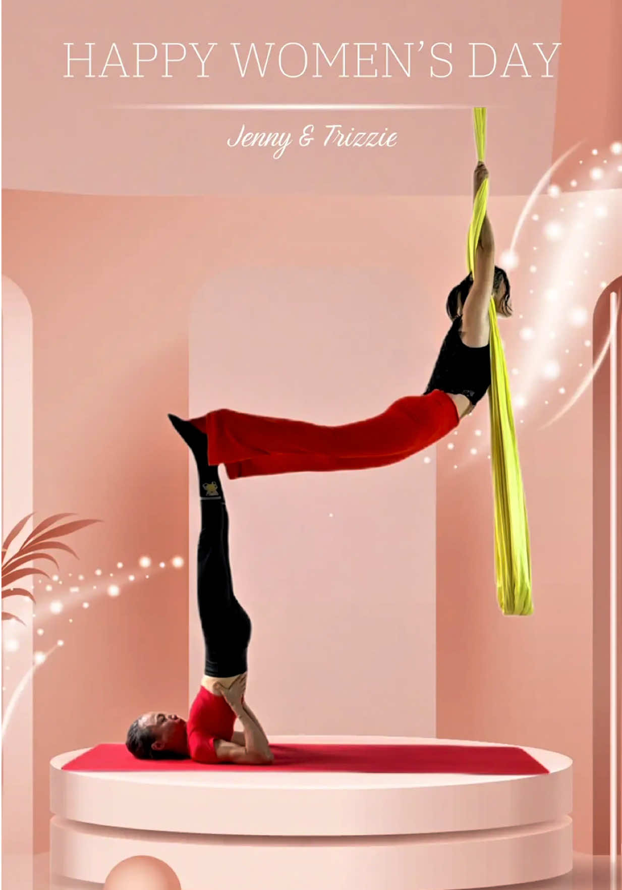 Lần 1: rối rắm 🫠 Lần 2: suýt được 🥴 Lần 3: cuối cùng cũng “ra dáng” 🤸🏾‍♀️ Yoga Aerial dạy chúng tôi rằng sự kiên nhẫn chính là tư thế đẹp nhất, giống như phụ nữ Việt Nam 🇻🇳 mạnh mẽ, bền bỉ và không bao giờ bỏ cuộc. Happy Vietnamese Women’s Day 20/10 🌸@Trizzie Hà 