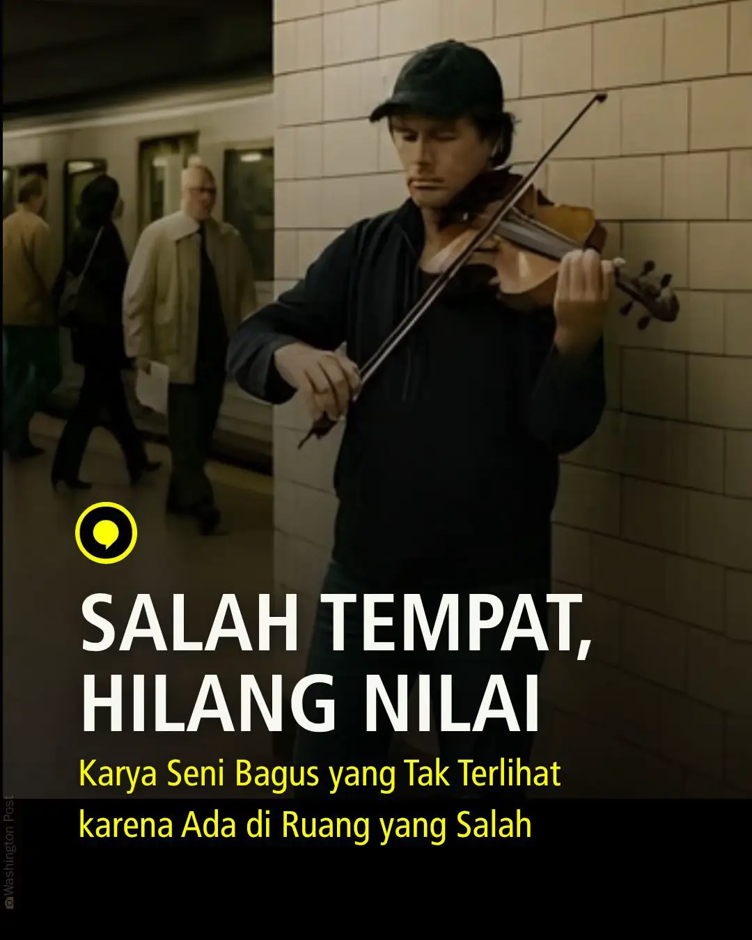 “Emas adalah emas. Mau ditaruh di mana pun akan tetap sebagai emas”, kata tetanggaku. Lalu aku tunjukin konten ini.  Ia langsung diam. #konteks #tempat #joshuabell