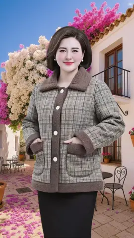 Áo Khoác lót lông trung niêm dày dặn siêu ấm cho các mẹ các chị #Thoitrangtrungnien #macdepmoingay #thoitrangbigsize #aotrungnien #xuhuong 