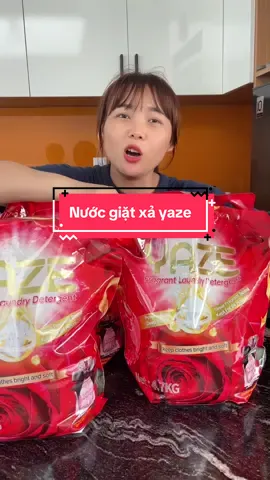 Nước giặt xả yaze #xuhuong #lienlanhle #nuocgiatxa 