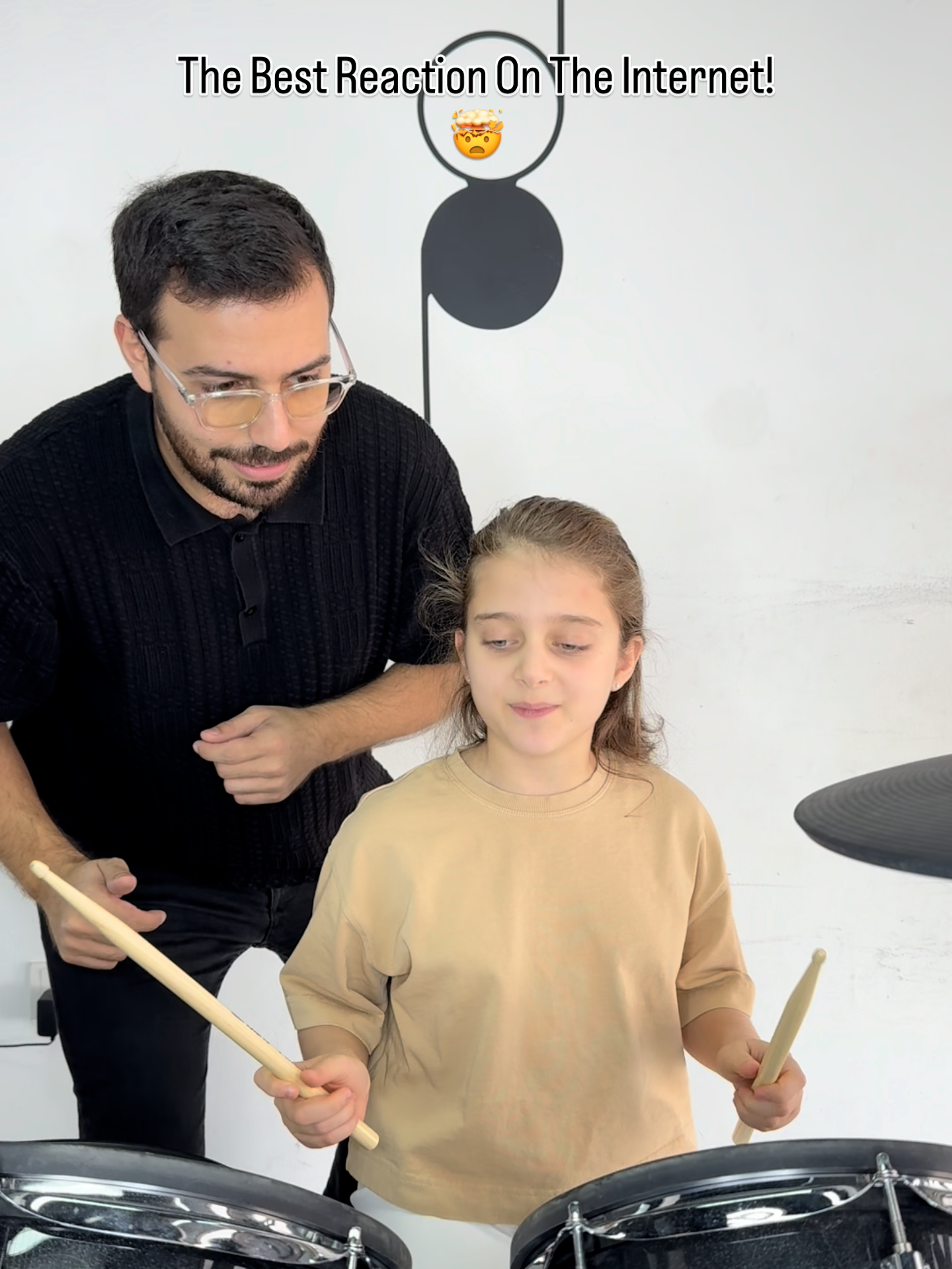 Teacher student #moment#tiktok#viral Set Fire to the Rain - Adele (Drum Cover)