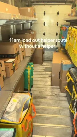 Easiest route by far. I chose to not have the helper with me. Forgot to record when I finished my route #amazondeliverydriver #driver #amazon #amazondriver #stepvandriver 