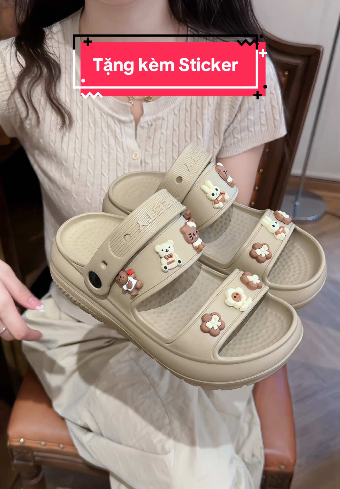Mẫu sandal mới đẹp chấn động liền #linhsamiu #depsandal #depquaihau #depnu #nesty 