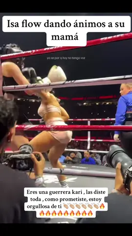 La renacion de isa flwo a la pelea de Karina garcia #karinagarciaoficiall #isaflow #lcdlfc #streamfighters4 