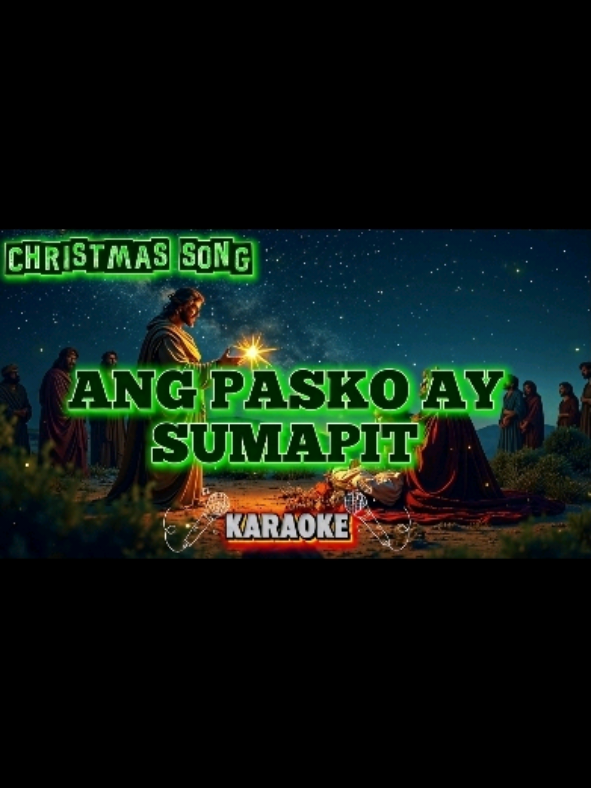 Ang Pasko Ay Sumapit ( KARAOKE ) Disco Reggae 